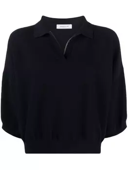 Fabiana Filippi трикотажная рубашка поло, синий