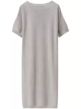 Fabiana Filippi трикотажное платье, серый