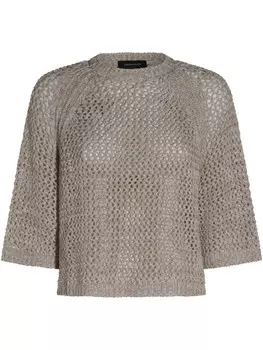 Fabiana Filippi трикотажный топ, нейтральный