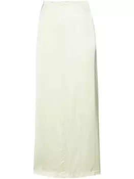 Fabiana Filippi юбка макси с кулиской, зеленый