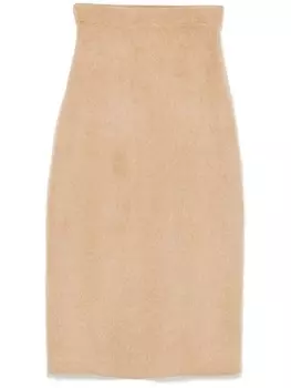 Fabiana Filippi юбка миди, коричневый