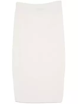 Fabiana Filippi юбка миди Platinum, белый