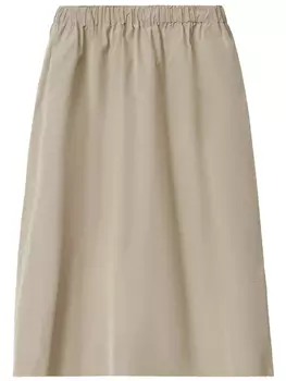 Fabiana Filippi юбка миди с эластичным поясом, нейтральный