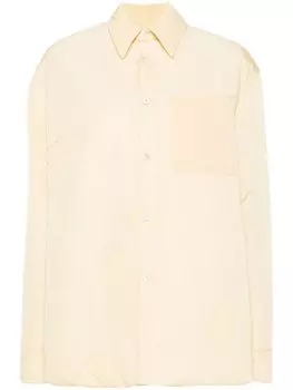 Fabiana Filippi жакет с жатым эффектом, желтый