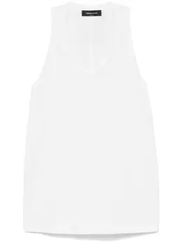 Fabiana Filippi жилет из джерси, белый