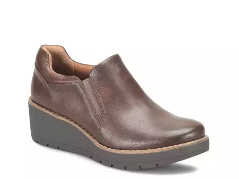 Fabri Wedge Слипоны Eurosoft, Dark Brown