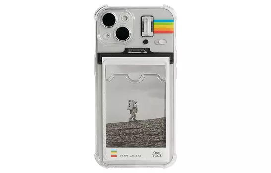 Фабрика Эггшелл ДК ТВОРЧЕСКАЯ МАСТЕРСКАЯ Чехол для телефона Dk Creative Workshop, Transparent card case - Polaroid