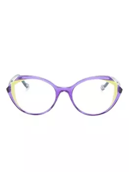 Face Face очки Kaledo 1 в оправе 'кошачий глаз', фиолетовый
