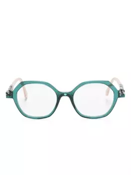 Face Face очки Kyoto в круглой оправе, розовый