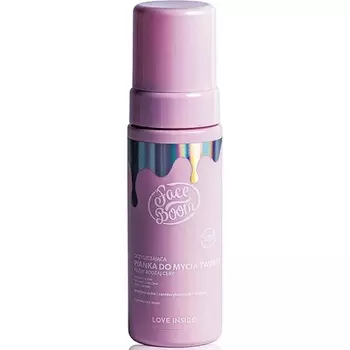 FaceBoom Vegan Очищающая пенка для лица Увлажняющая для всех типов кожи 150мл Face Boom