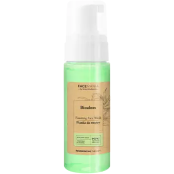 Facemania Bioaloes пена для умывания лица, 50 мл