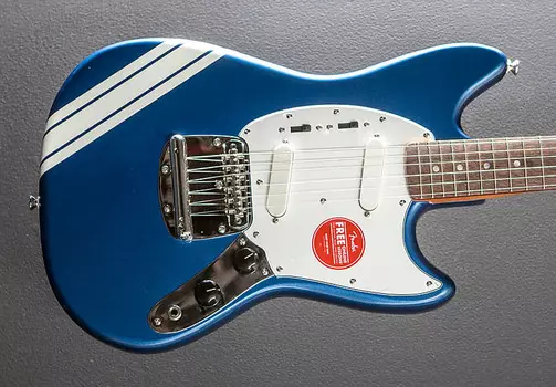 Factory Special Run Classic Vibe 60's Competition Mustang - Синий Лейк-Плэсид Squier Factory Run Classic Vibe 60's Competition Mustang - Lake Placid