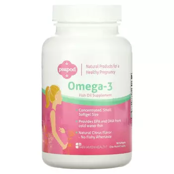 Омега-3 Fairhaven Health PeaPod, 90 капсул