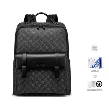 FAIRWHALE Рюкзак из искусственной кожи, сумка для ноутбука, обычный рюкзак унисекс, свинцово-серый