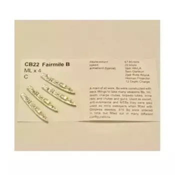 Фэйрмейл Б ML, Figurehead Ships - WWII Coastal Forces - British (1:1250) (Noble Miniatures)