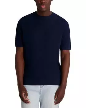 Факельная фуфайка с текстурой "вафля" KARL LAGERFELD PARIS, синий