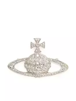 Фактурная брошь Vivienne Westwood, серебяный