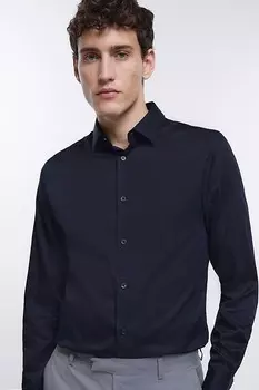 Фактурная египетская рубашка River Island, черный