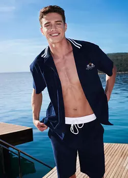 Фактурная футболка Terry Beymen Club, синий