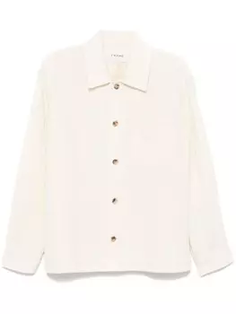 Фактурная куртка-рубашка FRAME, белый