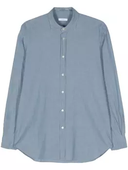 Фактурная рубашка Boglioli, синий