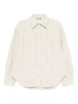 Фактурная рубашка Haikure, нейтральный