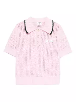 Фактурная рубашка поло CASABLANCA, розовый
