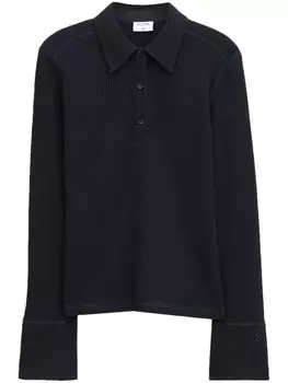 Фактурная рубашка поло Filippa K, черный