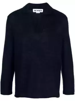 Фактурная рубашка поло Sunnei, синий