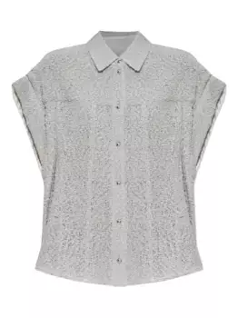 Фактурная рубашка Samyra IRO, серый