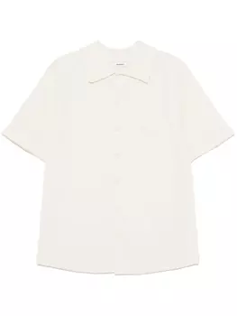 Фактурная рубашка SANDRO, белый