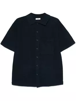 Фактурная рубашка SANDRO, синий