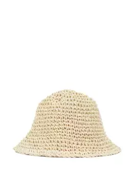 Фактурная шляпа GCDS, нейтральный