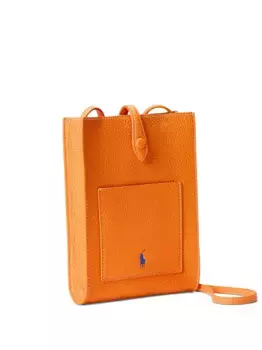 Фактурная сумка через плечо Polo Play POLO RALPH LAUREN, оранжевый