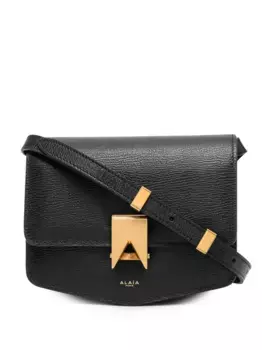 Фактурная сумка на плечо Alaa, черный