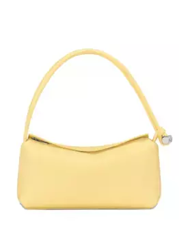 Фактурная сумка на плечо Le Roseau Longchamp, желтый