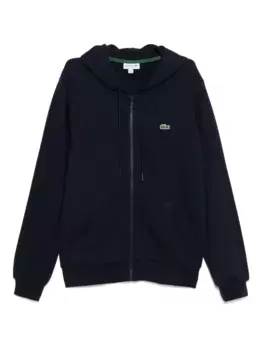 Фактурная толстовка на молнии Lacoste, синий