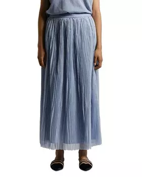 Фактурная юбка миди Peserico, синий