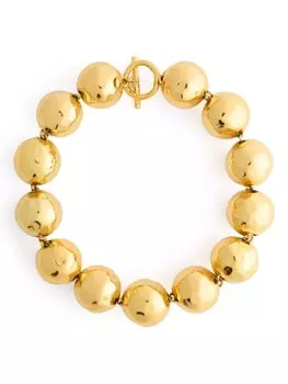 Фактурное колье Patou, золотой