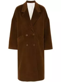 Фактурное пальто Alysi, коричневый