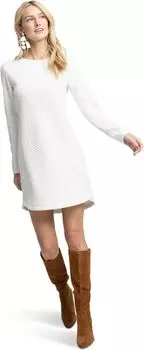 Фактурное платье Milani Southern Tide, цвет Marshmallow