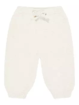 Фактурные брюки 7AM KIDS, белый