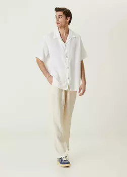 Фактурные брюки True Tribe, бежевый