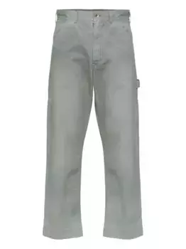 Фактурные джинсы MAISON MARGIELA, серый