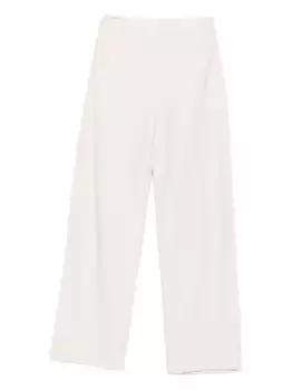 Фактурные прямые брюки EMPORIO ARMANI, нейтральный