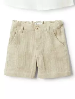 Фактурные шорты Il Gufo, белый