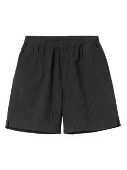 Фактурные шорты с эластичной талией CARHARTT WIP, черный