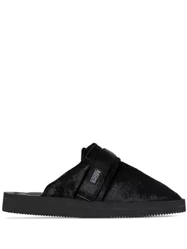 Фактурные слиперы Zavo Suicoke, черный