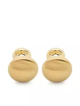 Фактурные запонки Lanvin, золотой