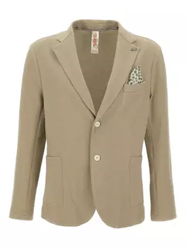 Фактурный блейзер BOB, нейтральный